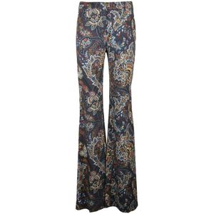 Etro, Dames, Broeken, Veelkleurig, Maat: M Viscose,