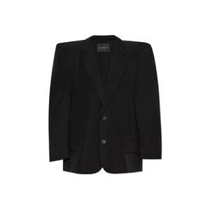 Balenciaga Oversized Blazer , Black , Dames , Maat: XL