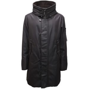 Peuterey, Heren, Mantels, Blauw, Maat: 2XL