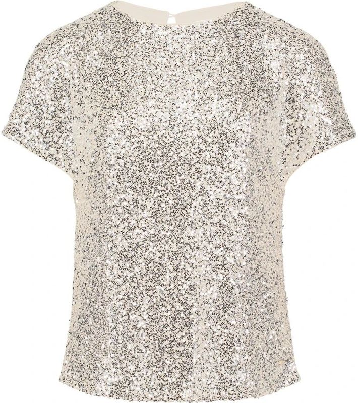 Betty & Co - Sequin Blouse - Wit - Dames