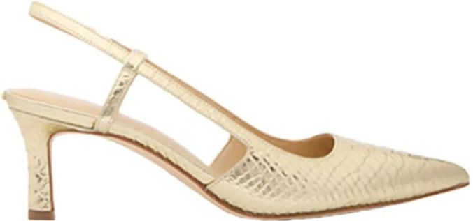 Michael Kors, Dames, Schoenen, Geel, Maat: 35 EU Leer,