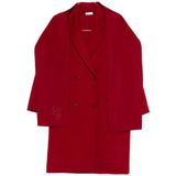 Liu Jo - Wollen Jas met Sjaal - Rood - Dames