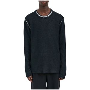 Andrea Ya’aqov, Heren, Truien, Zwart, Maat: M