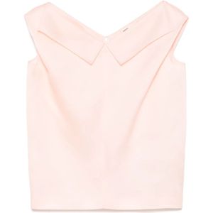 Khaite, Dames, Tops, Roze, Maat: S Zijde,