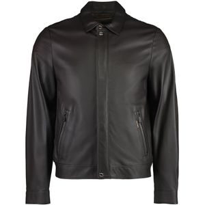 Moorer, Heren, Jassen, Bruin, Maat: XL Leer,