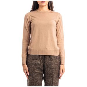 Seventy, Dames, Truien, Beige, Maat: S Wol,