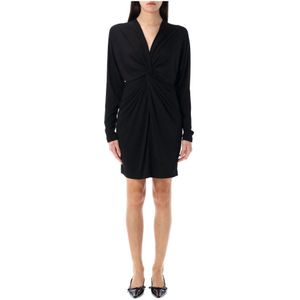 Anine Bing, Dames, Jurken, Zwart, Maat: XS Spandex,