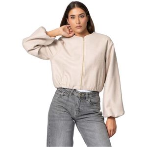 Kocca, Dames, Jassen, Beige, Maat: L