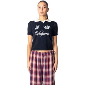 Vaquera, Dames, Truien, Zwart, Maat: XS Katoen,