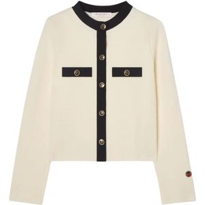 Busnel, Dames, Truien, Beige, Maat: 2XL Wol,