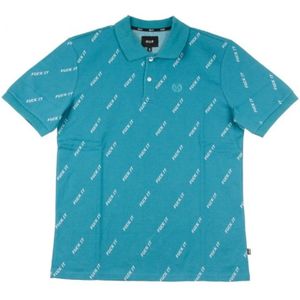 Huf, Heren, Tops, Blauw, Maat: XL