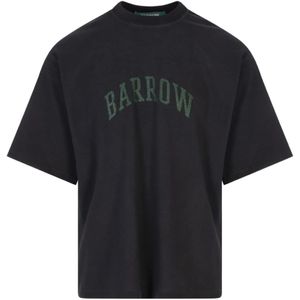 Barrow, Heren, Tops, Grijs, Maat: M