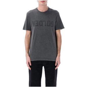 Golden Goose, Heren, Tops, Grijs, Maat: M Katoen,