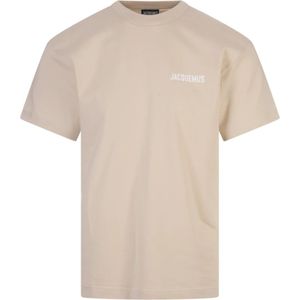 Jacquemus, Heren, Tops, Bruin, Maat: L