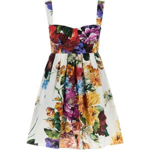 Dolce & Gabbana, Dames, Jurken, Veelkleurig, Maat: 3XS