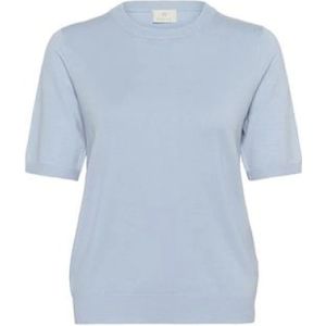 Gebreide Trui - Effen - Knitwear - Ronde Hals - Normale Pasvorm