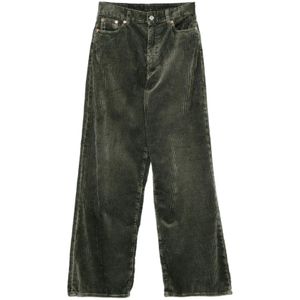 Bellerose, Dames, Broeken, Groen, Maat: W24 Corduroy,