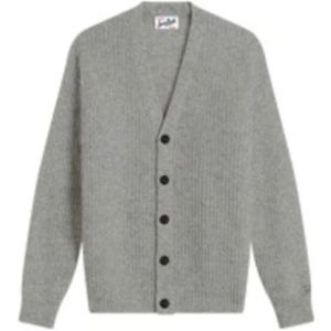 MC2 Saint Barth, Heren, Truien, Grijs, Maat: S Wol,