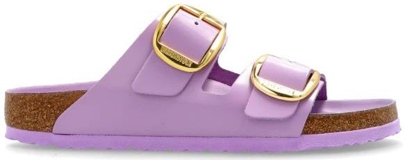 Birkenstock, Dames, Schoenen, Paars, Maat: 35 EU Leer,