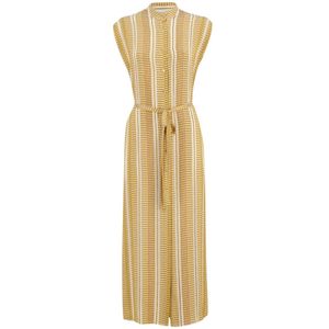 Zeus+Dione, Dames, Jurken, Beige, Maat: S Zijde,