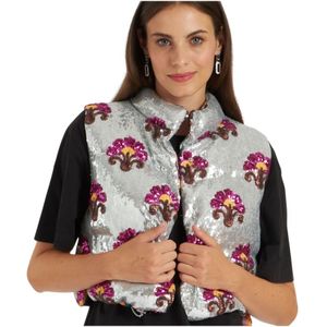 La DoubleJ, Dames, Jassen, Grijs, Maat: M Kasjmier,