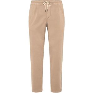 Boggi Milano, Heren, Broeken, Beige, Maat: XS Katoen,