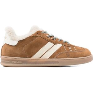 Woolrich, Dames, Schoenen, Beige, Maat: 39 EU Suède,