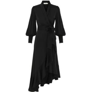 Zimmermann, Dames, Jurken, Zwart, Maat: S Zijde,