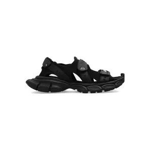 Balenciaga 3XL Sandalen , Black , Heren , Maat: 47 EU