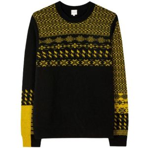 Paul Smith, Heren, Truien, Zwart, Maat: M Wol,