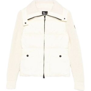 Moncler, Dames, Jassen, Wit, Maat: XS