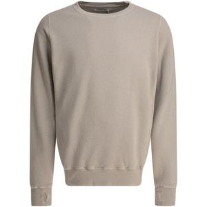 Nonnative, Heren, Sweatshirts & Hoodies, Beige, Maat: L Katoen,
