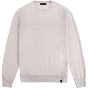 Fay, Heren, Truien, Grijs, Maat: XL Wol,