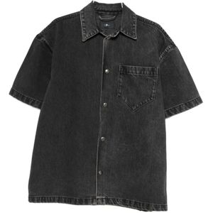 7 For All Mankind, Heren, Overhemden, Blauw, Maat: XL Katoen,