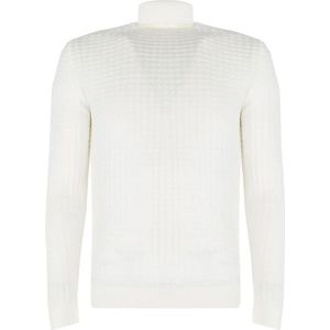 Xagon Man - Round-neck Trui - Beige - Heren - Wol