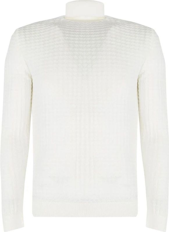 Xagon Man - Round-neck Trui - Beige - Heren - Wol