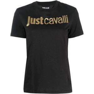 Just Cavalli, Dames, Tops, Zwart, Maat: M