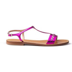 Ferragamo, Dames, Schoenen, Roze, Maat: 37 EU Leer,