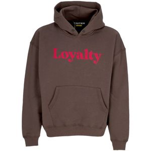 Iuter, Heren, Sweatshirts & Hoodies, Bruin, Maat: XS Katoen,