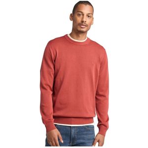 Timberland, Heren, Sweatshirts & Hoodies, Rood, Maat: L Katoen,