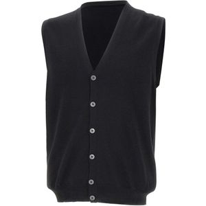 Gran Sasso, Heren, Truien, Zwart, Maat: M Wol,