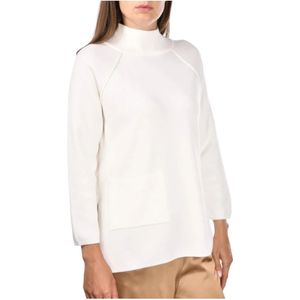 Gran Sasso, Dames, Truien, Wit, Maat: XL