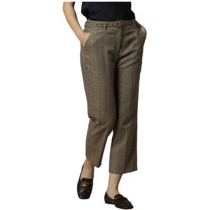 Kocca, Dames, Broeken, Bruin, Maat: 2XS