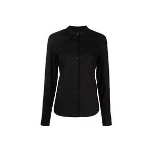 Pinko Long Sleeve Tops , Black , Dames , Maat: XS