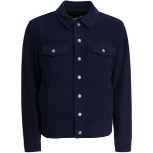 Altum, Heren, Jassen, Blauw, Maat: 2XL Leer,