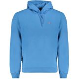 Napapijri - Hoodie - Blauw - Heren - Katoen