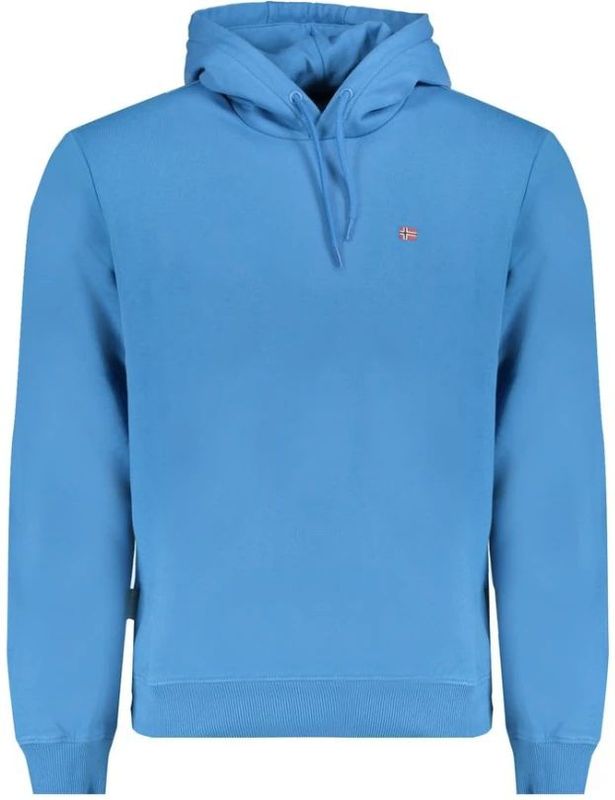 Napapijri - Hoodie - Blauw - Heren - Katoen