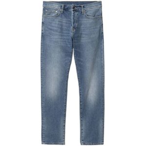 Carhartt Wip, Heren, Jeans, Blauw, Maat: W31 Katoen,