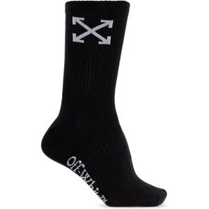 Off White, Heren, Ondergoed, Zwart, Maat: M Katoen,