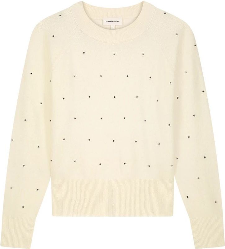 Fabienne Chapot - Lidi - Trui - Crème - Lange Mouw